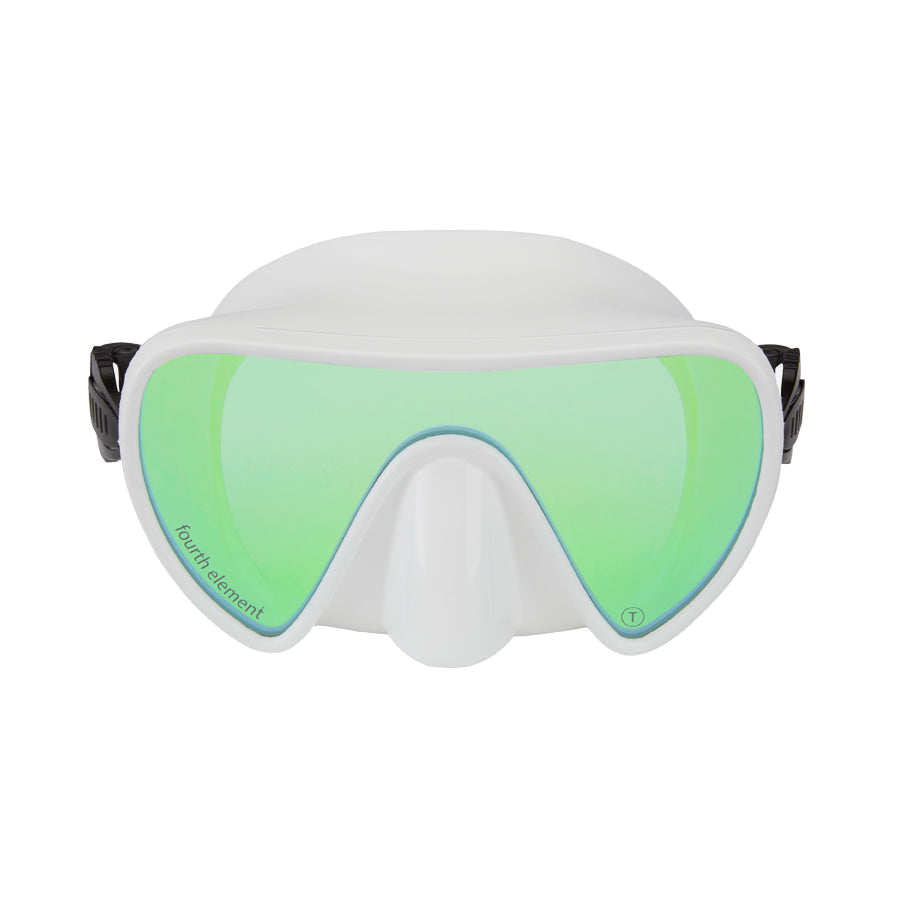 Fourth Element Scout Mask white skirt Contrast lens front