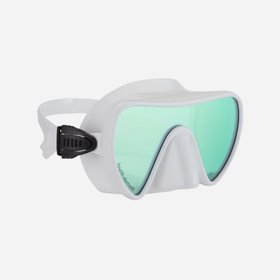 Fourth Element Scout Mask white skirt Contrast lens side