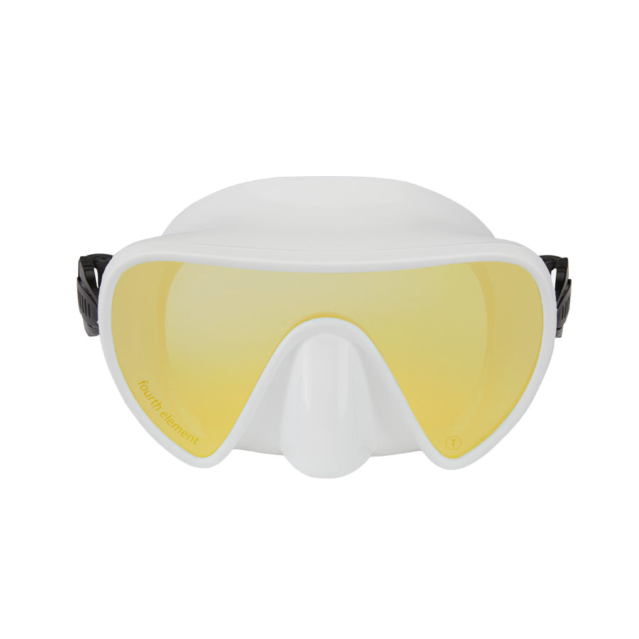 Fourth Element Scout Mask white skirt Shield lens front