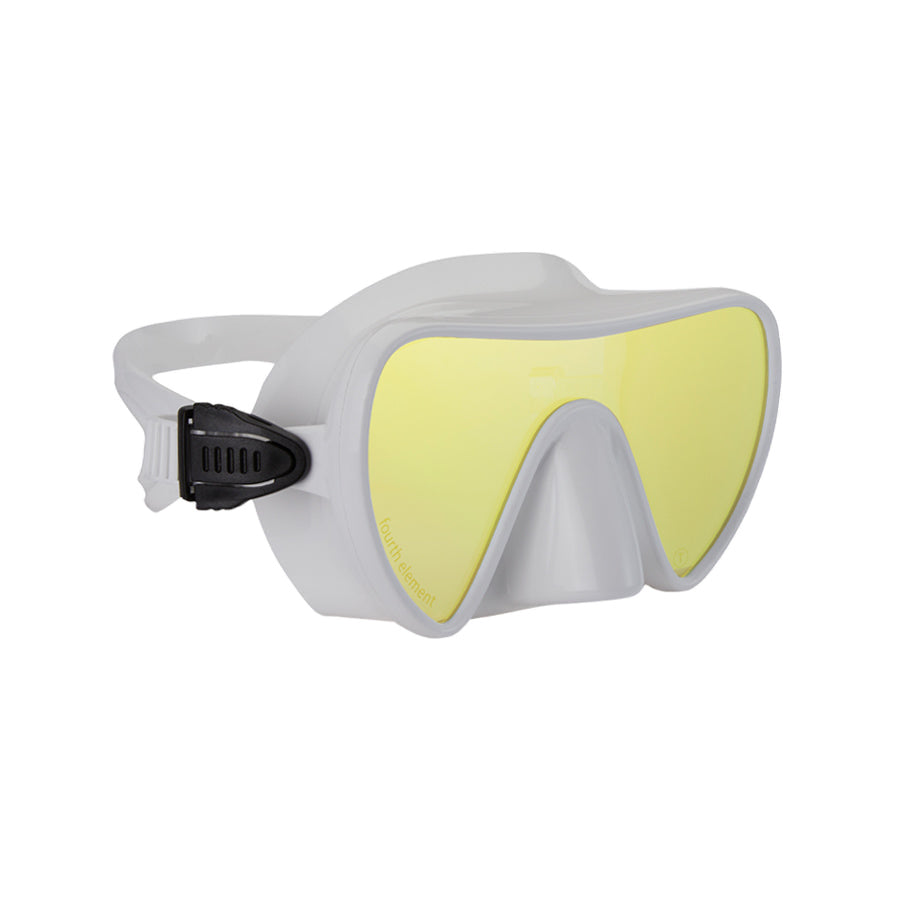 Fourth Element Scout Mask white skirt Shield lens side