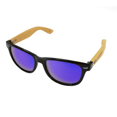 SUNGLASSES, BLACK/BLUE
