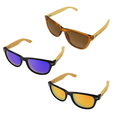 SUNGLASSES, BLACK/BLUE