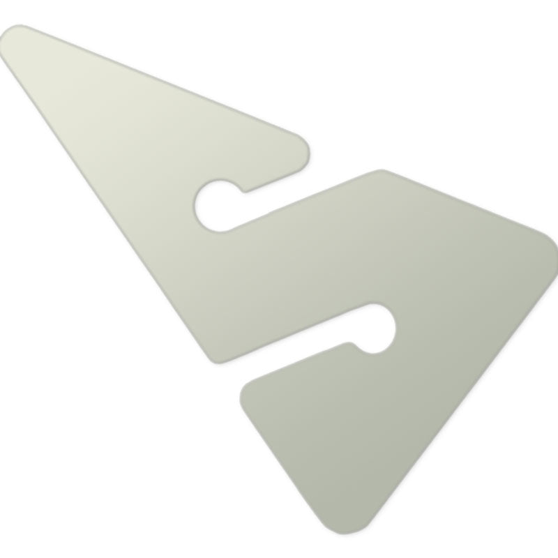 H2O glow in the dark line arrow directional marker