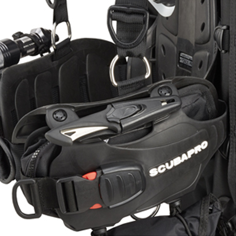 SCUBAPRO Hydros Pro Knife Mount & Accessory Plate