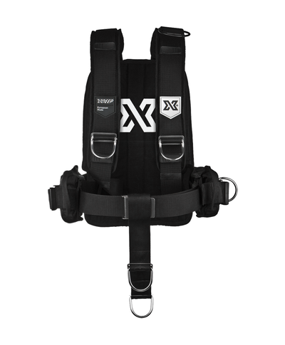 XDEEP deluxe comfort harness with 3D mesh padding