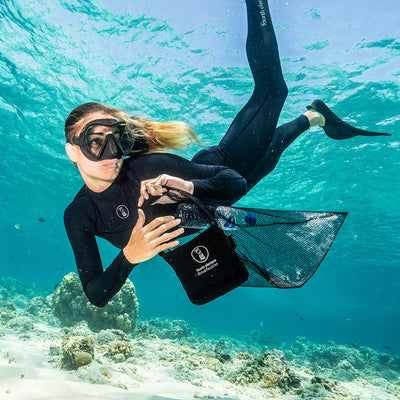 Fourth Element Women's Long Sleeve Hydroskin in use