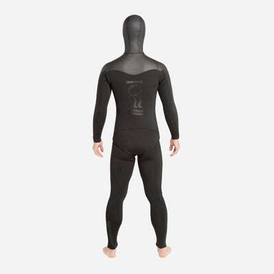 Fourth Element Men's RF2 5/4mm two-piece freediving suit back