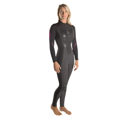 XENOS WOMENS 3MM WS BLK/FUCSHIA