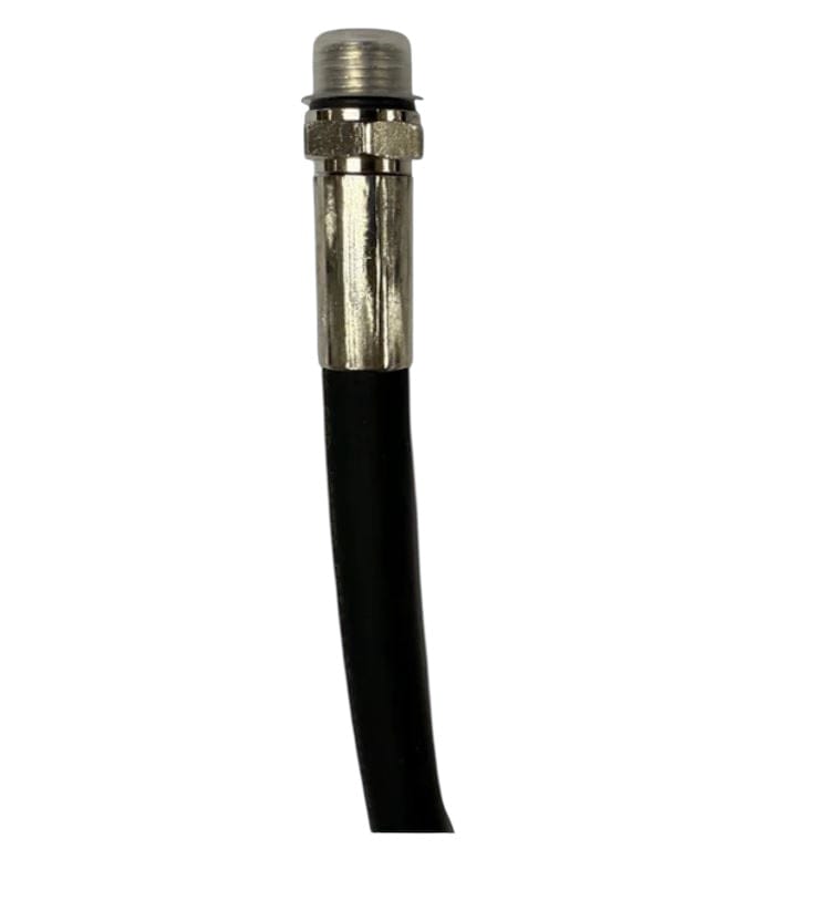 Shearwater 32 inch high pressure console hose with chrome first stage fitting