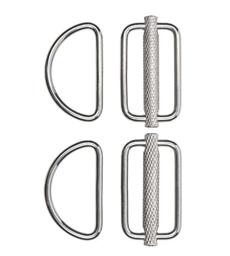 XDEEP Stealth 2.0 slideable D-ring kit, pair
