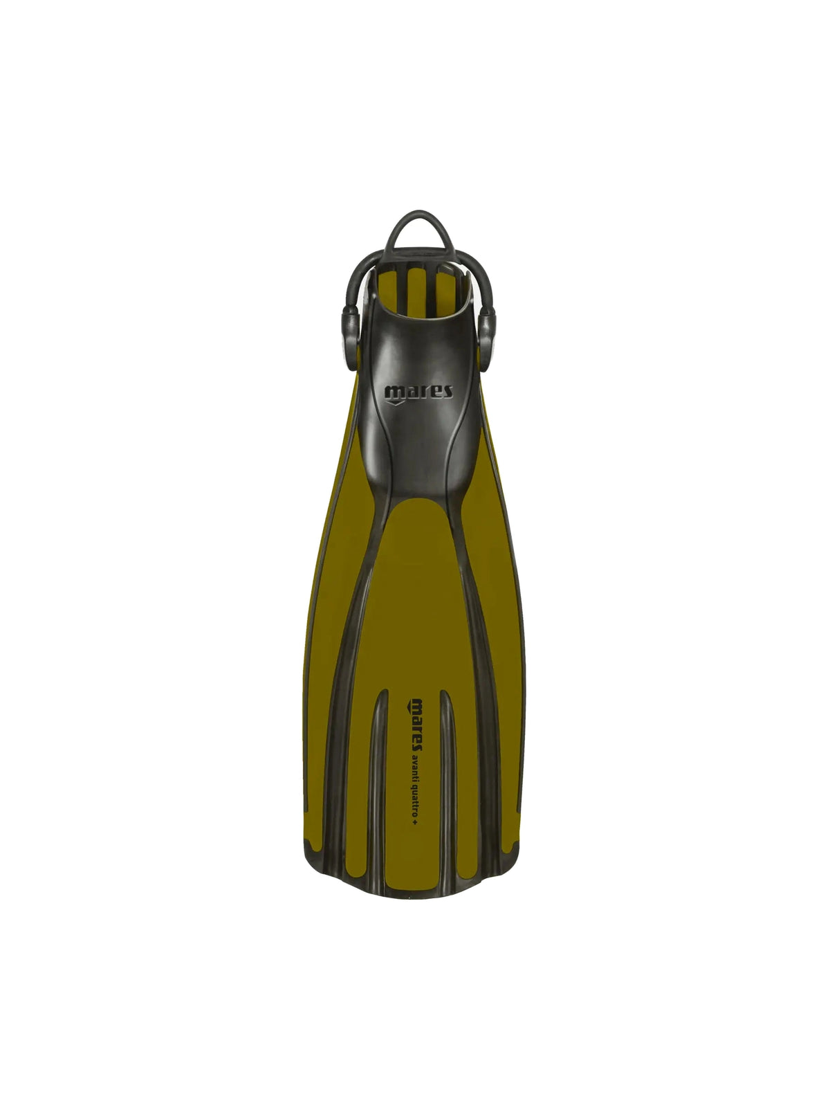 Mares Avanti Quattro+ fin in olive, top view