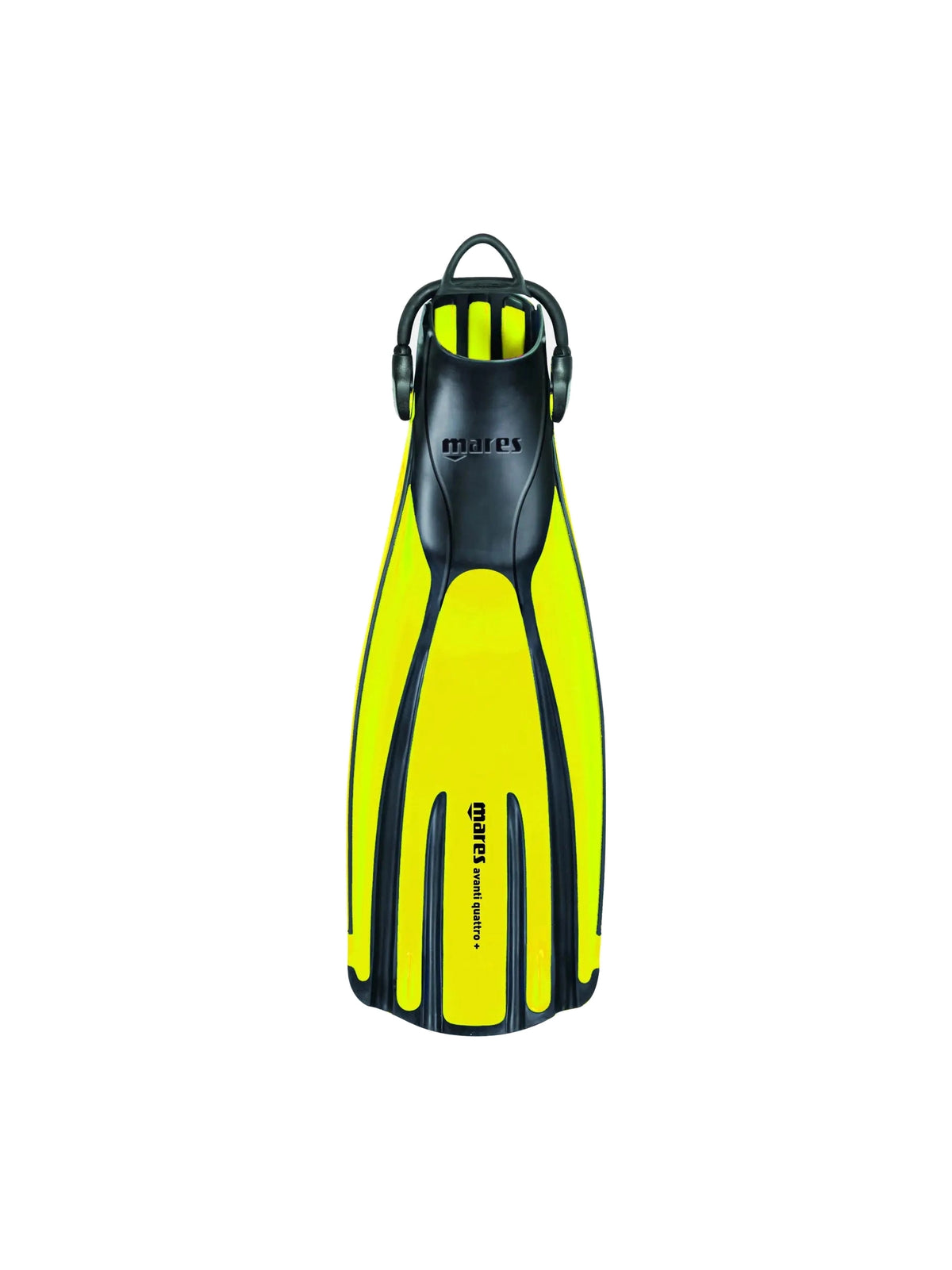 Mares Avanti Quattro+ fin in blue, top view