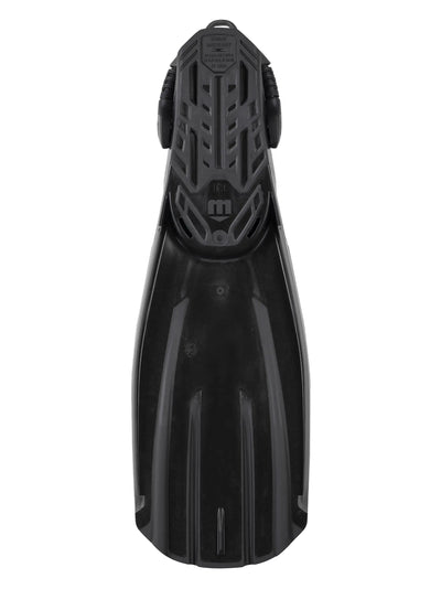 Mares Avanti Quattro 4X fin in black and dark grey, underside with anti-slip sole