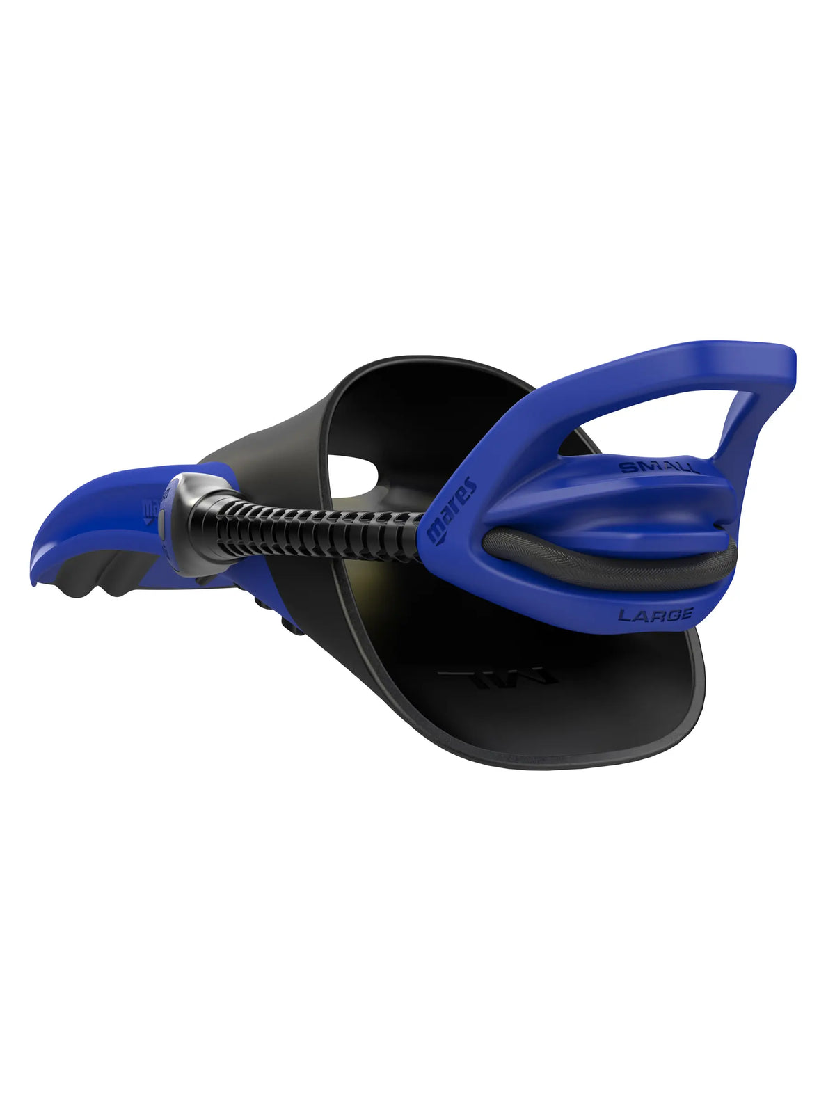 Mares Avanti Pure X fin in blue, top view