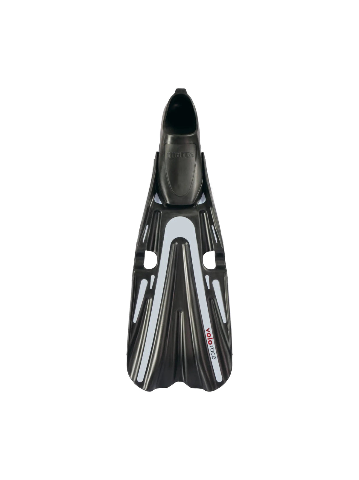 Mares Volo Race fin in blue, top view