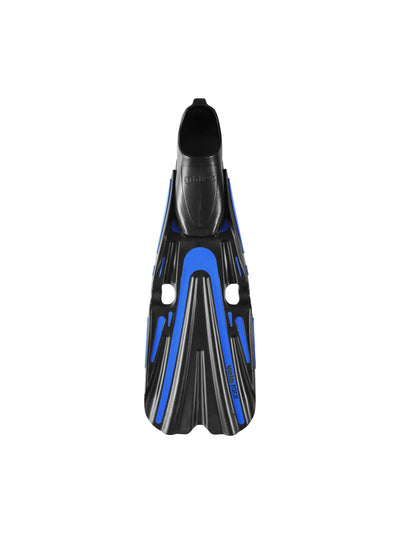 Mares Volo Race fin in blue, top view