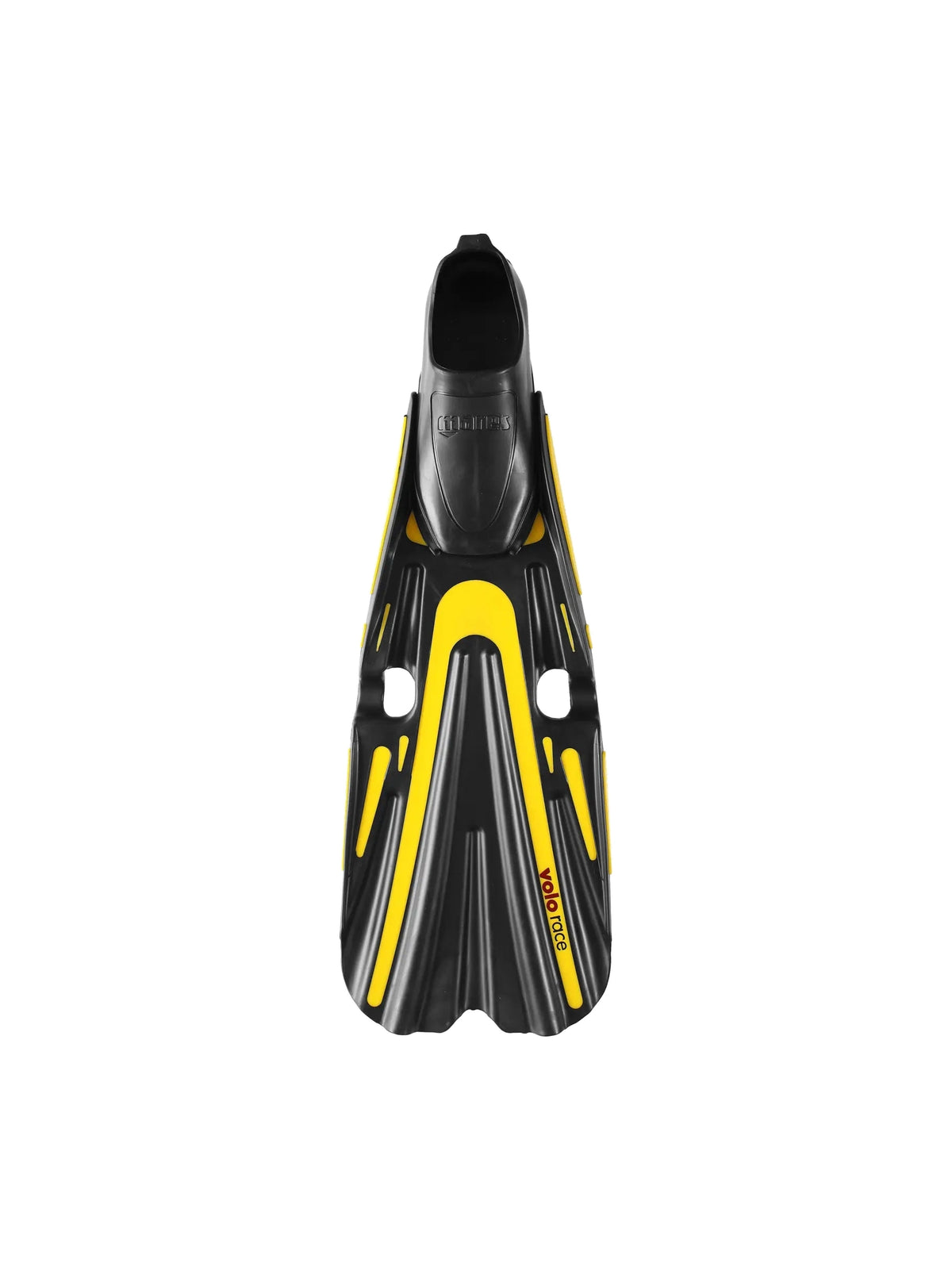 Mares Volo Race fin in blue, top view
