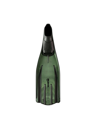 Mares Avanti Quattro Power fin in camouflage green, top view