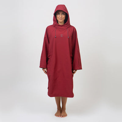 STORM PONCHO BURGUNDY