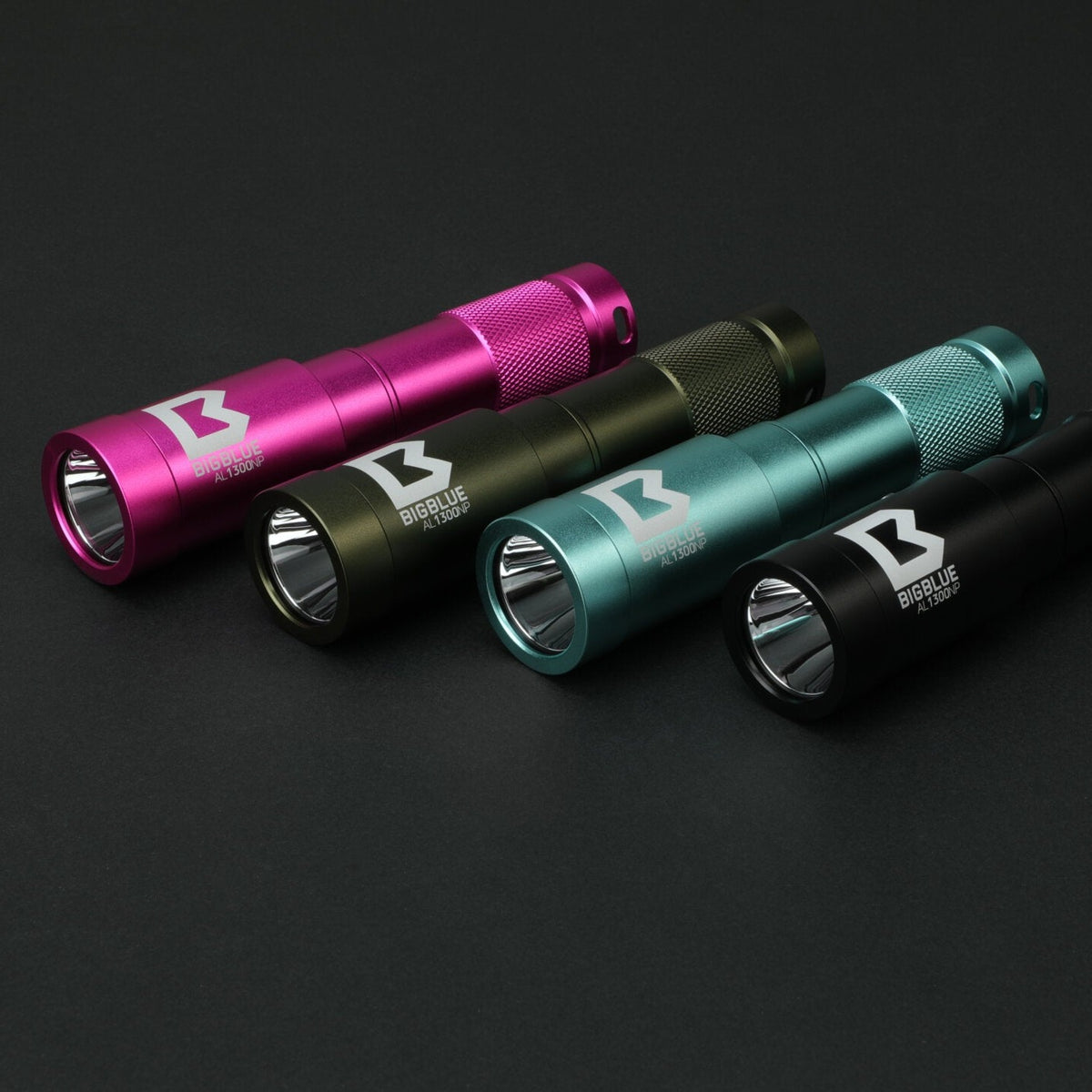BigBlue AL1300NP 1300 lumen narrow beam, colour range