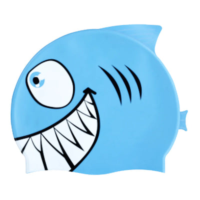 Shark Fin Silicone Swim Cap