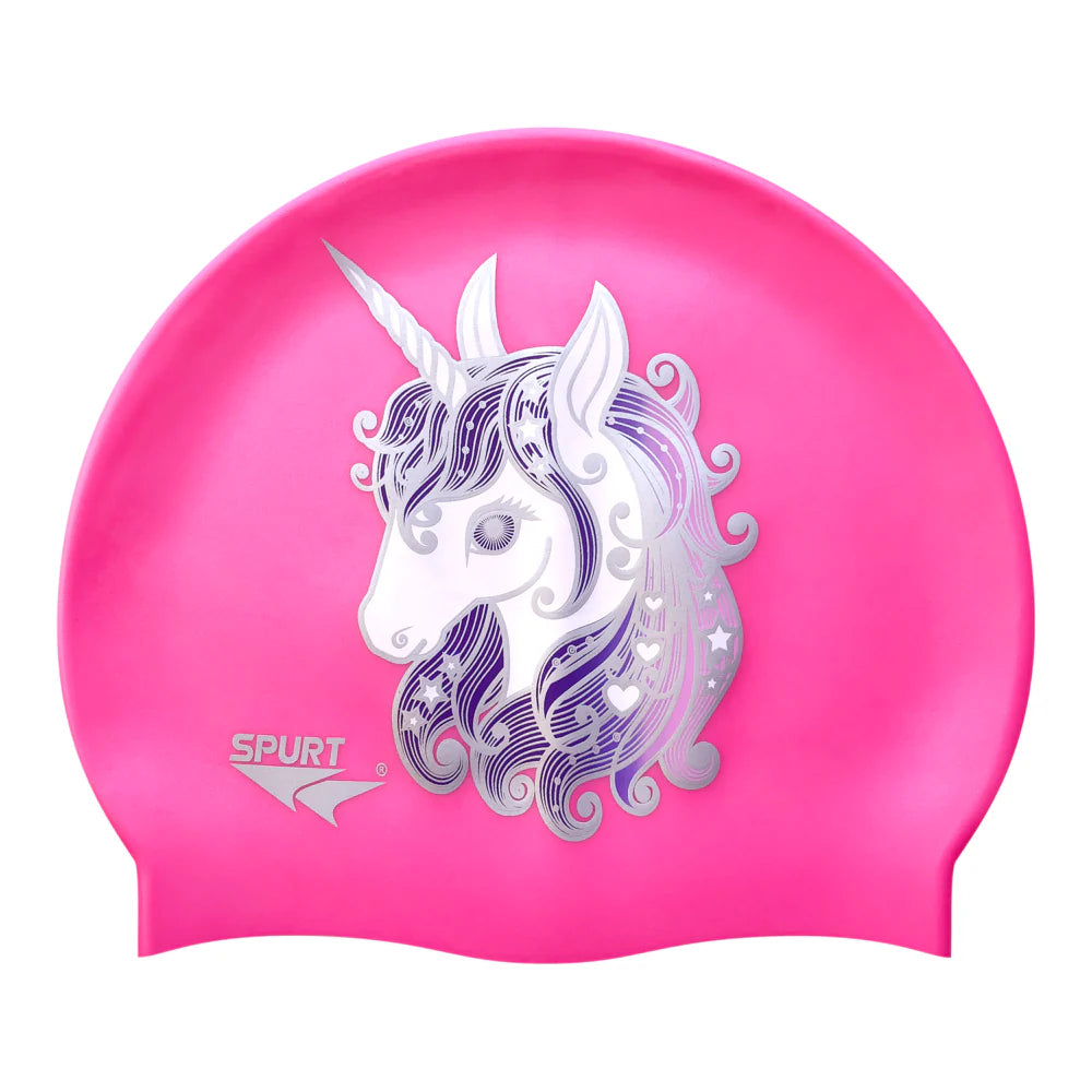 Unicorn Silicone Swim Cap