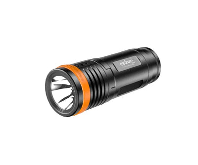 OrcaTorch D920 without the handle, angled front view