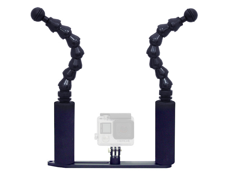 BigBlue flexible double-arm camera tray
