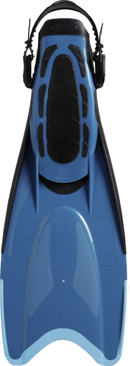 Cressi Palau Fins pinne spiaggia immersion subacque pinn scarpett apert pal lung scuba diving snorkeling & beach long blade open heel fins adult