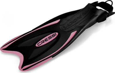Cressi Palau Fins pinne spiaggia immersion subacque pinn scarpett apert pal lung scuba diving snorkeling & beach long blade open heel fins adult