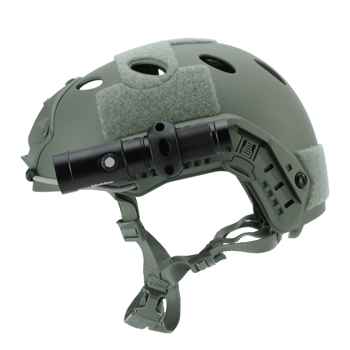 BigBlue technical diving helmet in grey, side view