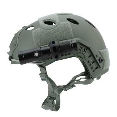 BigBlue technical diving helmet in grey, side view