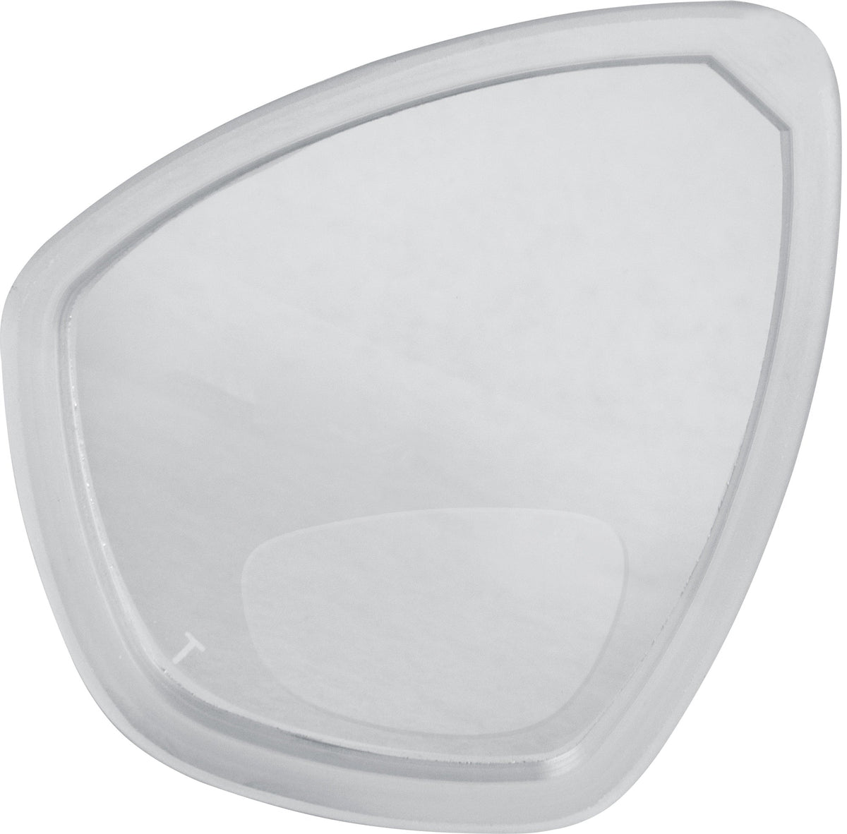 Cressi Focus positive bifocal lens with the reading segment in its lower part