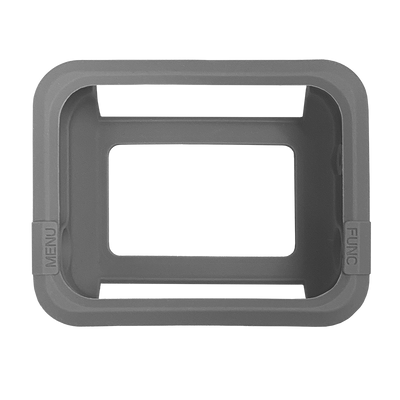 Shearwater Peregrine Protective Case in grey, front view showing the display cut-out