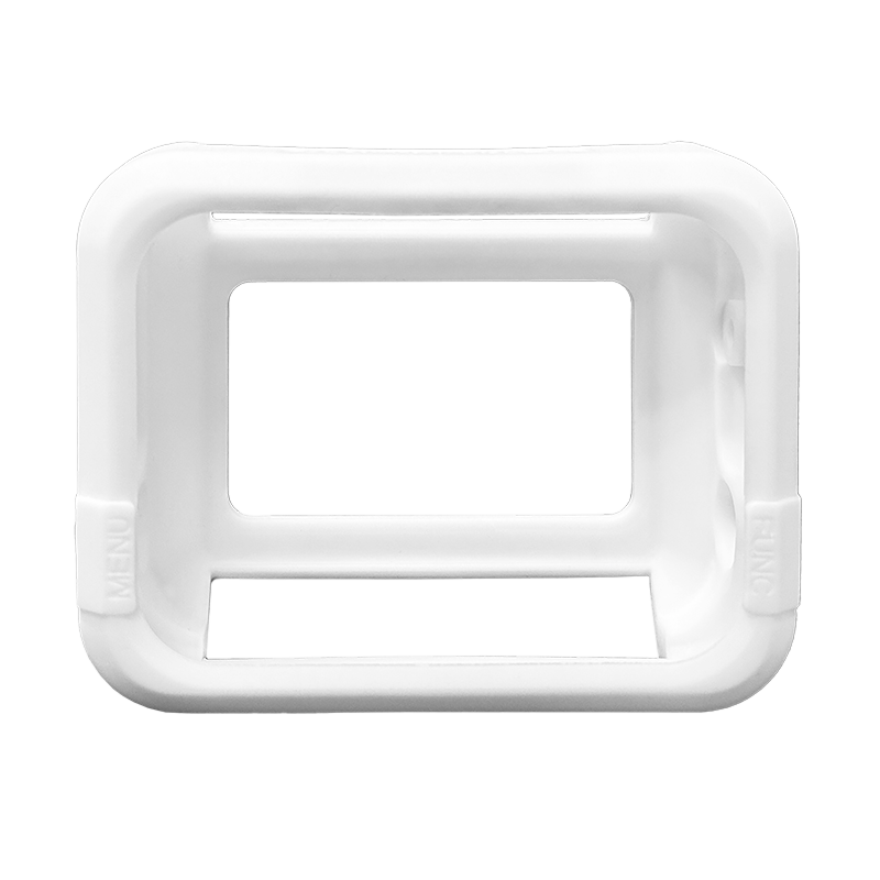 Shearwater Peregrine Protective Case in white, front view showing the display cut-out