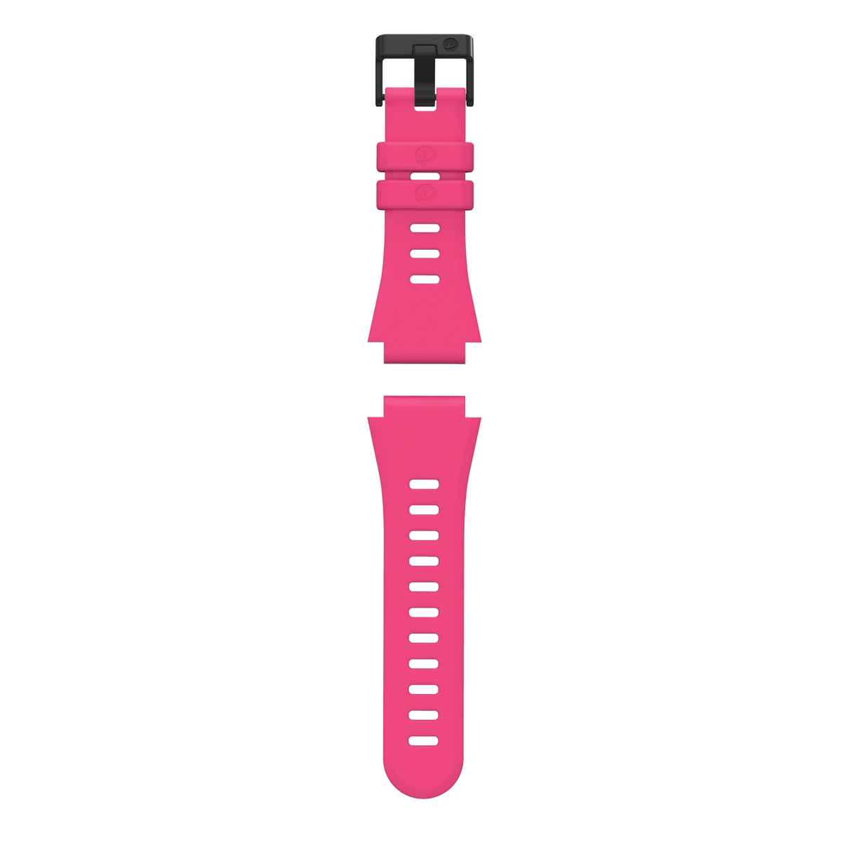 Shearwater Remora band strap kit in pink, short and long straps