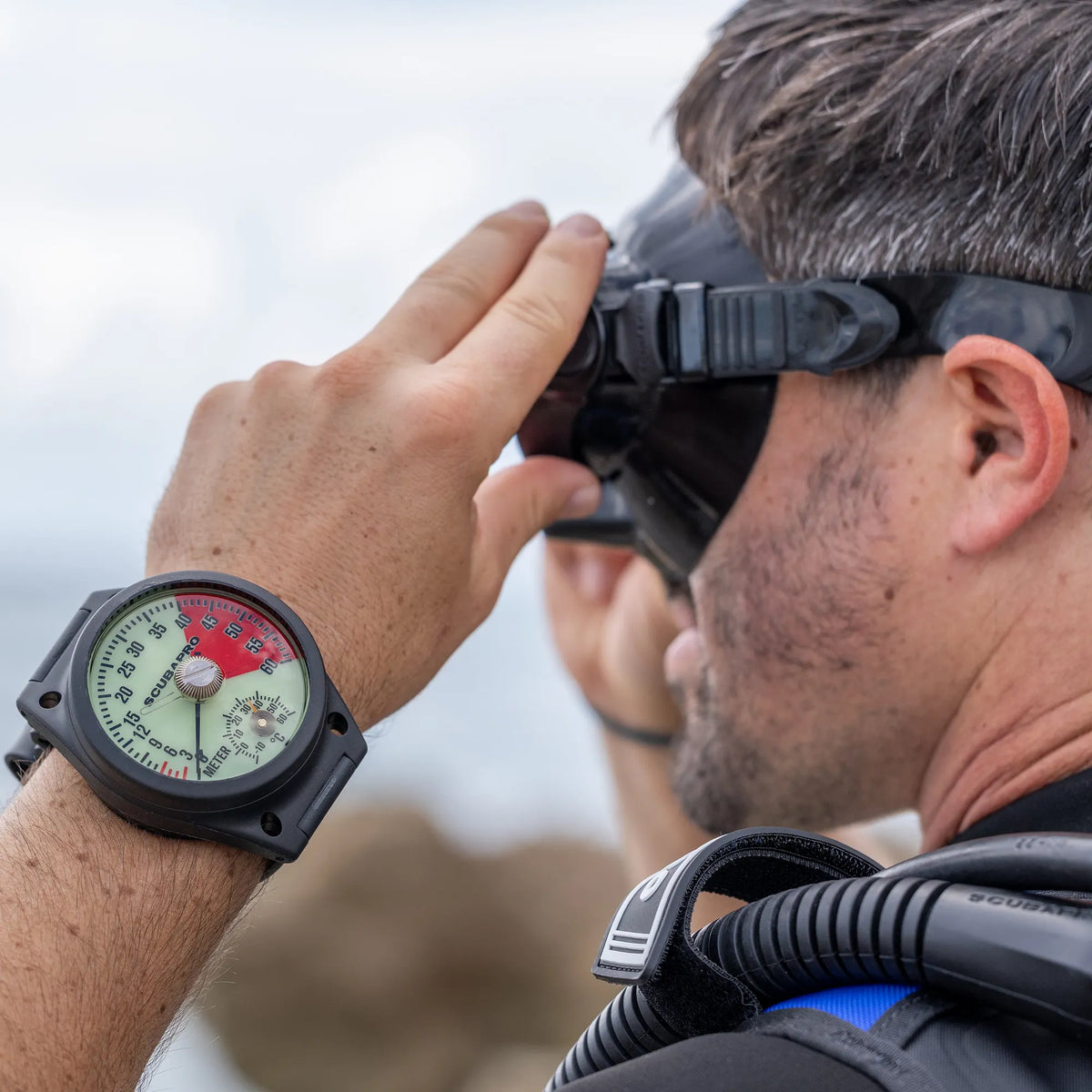 SCUBAPRO Depth Gauge Analogue (Wrist Mounted)