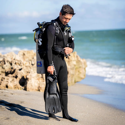 SCUBAPRO Monorail Weight Pocket Set – Black