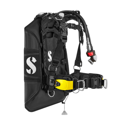 SCUBAPRO Monorail Weight Pocket Set fitted to a Hydros Pro 2 BCD