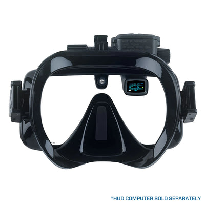 SCUBAPRO Frameless Mask Black with HUD Support