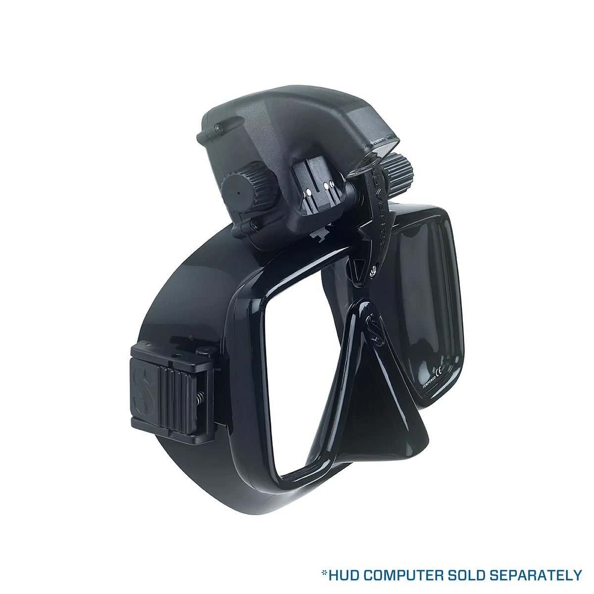 SCUBAPRO Frameless Mask Black with HUD Support