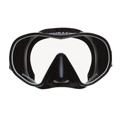 SCUBAPRO Solo Mask White/Black Skirt