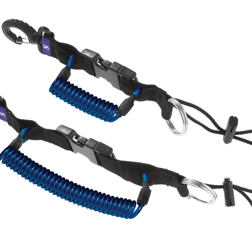 COIL LANYARD (STAINLESS CORE)
