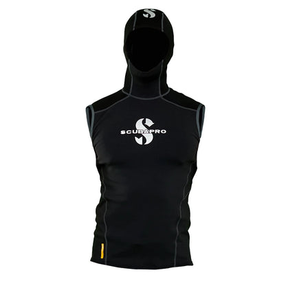 HYBRID HOODED VEST MAN