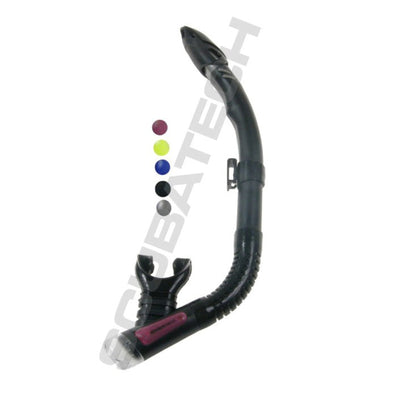 Scubatech SK 09 snorkel in black with red details