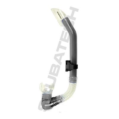 Scubatech SK 03 snorkel with purge valve and dry top in black