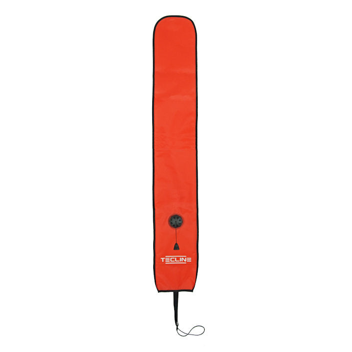 Tecline semi-closed SMB 22/135 cm in orange with over-pressure valve