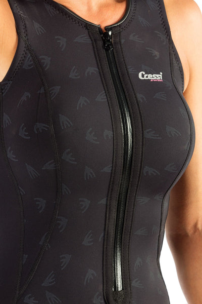 Cressi Termico Shorty Swimsuit Lady shorty da nuoto donna spiaggia nuoto muta mute umid mutino snorkeling & beach paddling swimming neoprene wetsuit swimsuit no sleeve shorty lady
