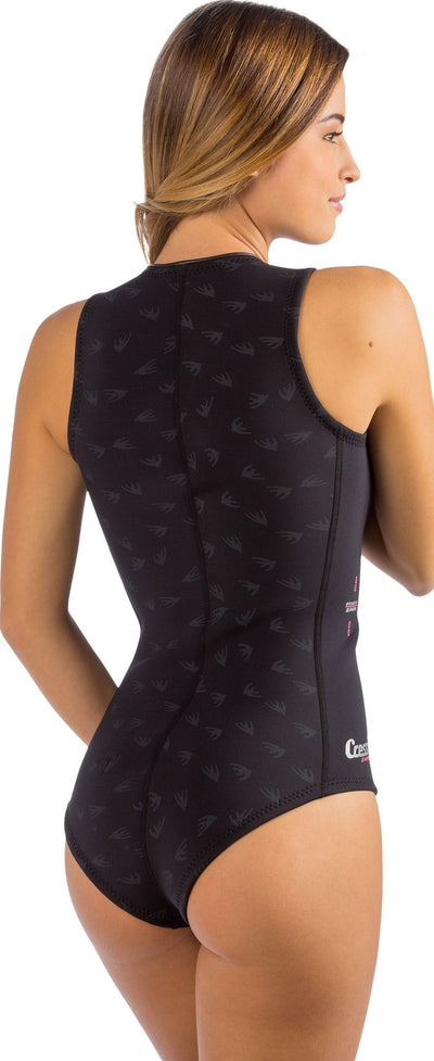 Cressi Termico Shorty Swimsuit Lady shorty da nuoto donna spiaggia nuoto muta mute umid mutino snorkeling & beach paddling swimming neoprene wetsuit swimsuit no sleeve shorty lady