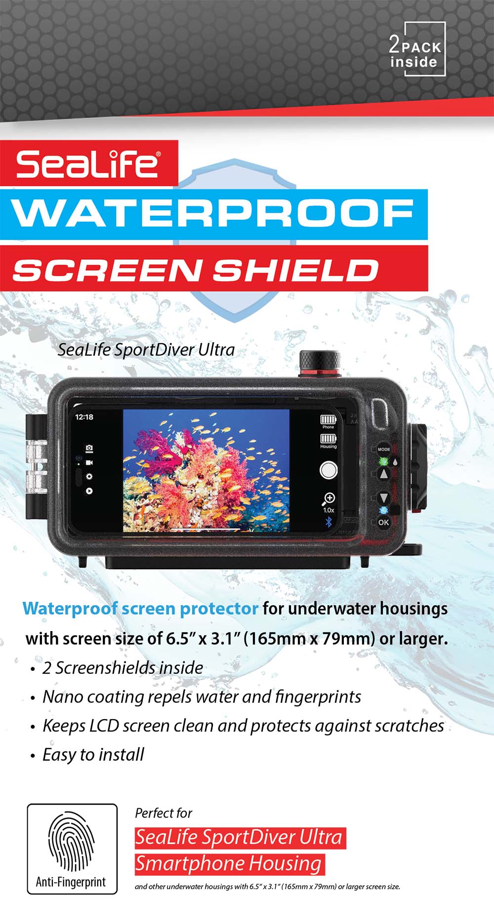 SeaLife Screen Shield for SportDiver Ultra